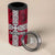 Denmark Viking Longship 4 in 1 Can Cooler Tumbler Norse Rune & Celtic Cross Danish Flag
