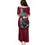Denmark Viking Longship Family Matching Puletasi and Hawaiian Shirt Norse Rune & Celtic Cross Danish Flag