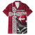 Denmark Viking Longship Family Matching Summer Maxi Dress and Hawaiian Shirt Norse Rune & Celtic Cross Danish Flag