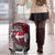 Denmark Viking Longship Luggage Cover Norse Rune & Celtic Cross Danish Flag