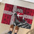 Denmark Viking Longship Rubber Doormat Norse Rune & Celtic Cross Danish Flag