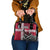 Denmark Viking Longship Shoulder Handbag Norse Rune & Celtic Cross Danish Flag