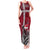 Denmark Viking Longship Tank Maxi Dress Norse Rune & Celtic Cross Danish Flag