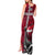 Denmark Viking Longship Tank Maxi Dress Norse Rune & Celtic Cross Danish Flag