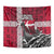 Denmark Viking Longship Tapestry Norse Rune & Celtic Cross Danish Flag