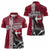 Denmark Viking Longship Women Polo Shirt Norse Rune & Celtic Cross Danish Flag