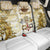 Vatican Gold Baroque Back Car Seat Cover Papal Crown & Keys Vintage Catholic