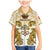 Vatican Gold Baroque Family Matching Mermaid Dress and Hawaiian Shirt Papal Crown & Keys Vintage Catholic