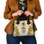 Vatican Gold Baroque Shoulder Handbag Papal Crown & Keys Vintage Catholic