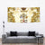 Vatican Gold Baroque Tapestry Papal Crown & Keys Vintage Catholic