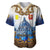 Vatican Baroque Baseball Jersey St. Peter’s Basilica & Catholic Flag Gold Ornate