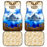 Vatican Baroque Car Mats St. Peter’s Basilica & Catholic Flag Gold Ornate
