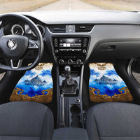 Vatican Baroque Car Mats St. Peter’s Basilica & Catholic Flag Gold Ornate