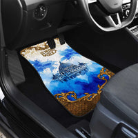 Vatican Baroque Car Mats St. Peter’s Basilica & Catholic Flag Gold Ornate