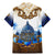 Vatican Baroque Family Matching Mermaid Dress and Hawaiian Shirt St. Peter’s Basilica & Catholic Flag Gold Ornate