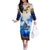 Vatican Baroque Family Matching Off The Shoulder Long Sleeve Dress and Hawaiian Shirt St. Peter’s Basilica & Catholic Flag Gold Ornate