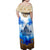 Vatican Baroque Family Matching Off Shoulder Maxi Dress and Hawaiian Shirt St. Peter’s Basilica & Catholic Flag Gold Ornate