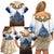 Vatican Baroque Family Matching Off Shoulder Short Dress and Hawaiian Shirt St. Peter’s Basilica & Catholic Flag Gold Ornate