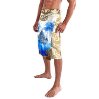 Vatican Baroque Lavalava St. Peter’s Basilica & Catholic Flag Gold Ornate