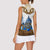 Vatican Baroque Women Sleeveless Polo Shirt St. Peter’s Basilica & Catholic Flag Gold Ornate
