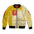 Vatican City Bomber Jacket St. Peter’s Basilica & Papal Emblem Gold Ornate Architecture