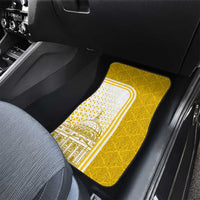 Vatican City Car Mats St. Peter’s Basilica & Papal Emblem Gold Ornate Architecture