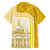 Vatican City Family Matching Summer Maxi Dress and Hawaiian Shirt St. Peter’s Basilica & Papal Emblem Gold Ornate Architecture