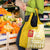 Vatican City Grocery Bag St. Peter’s Basilica & Papal Emblem Gold Ornate Architecture