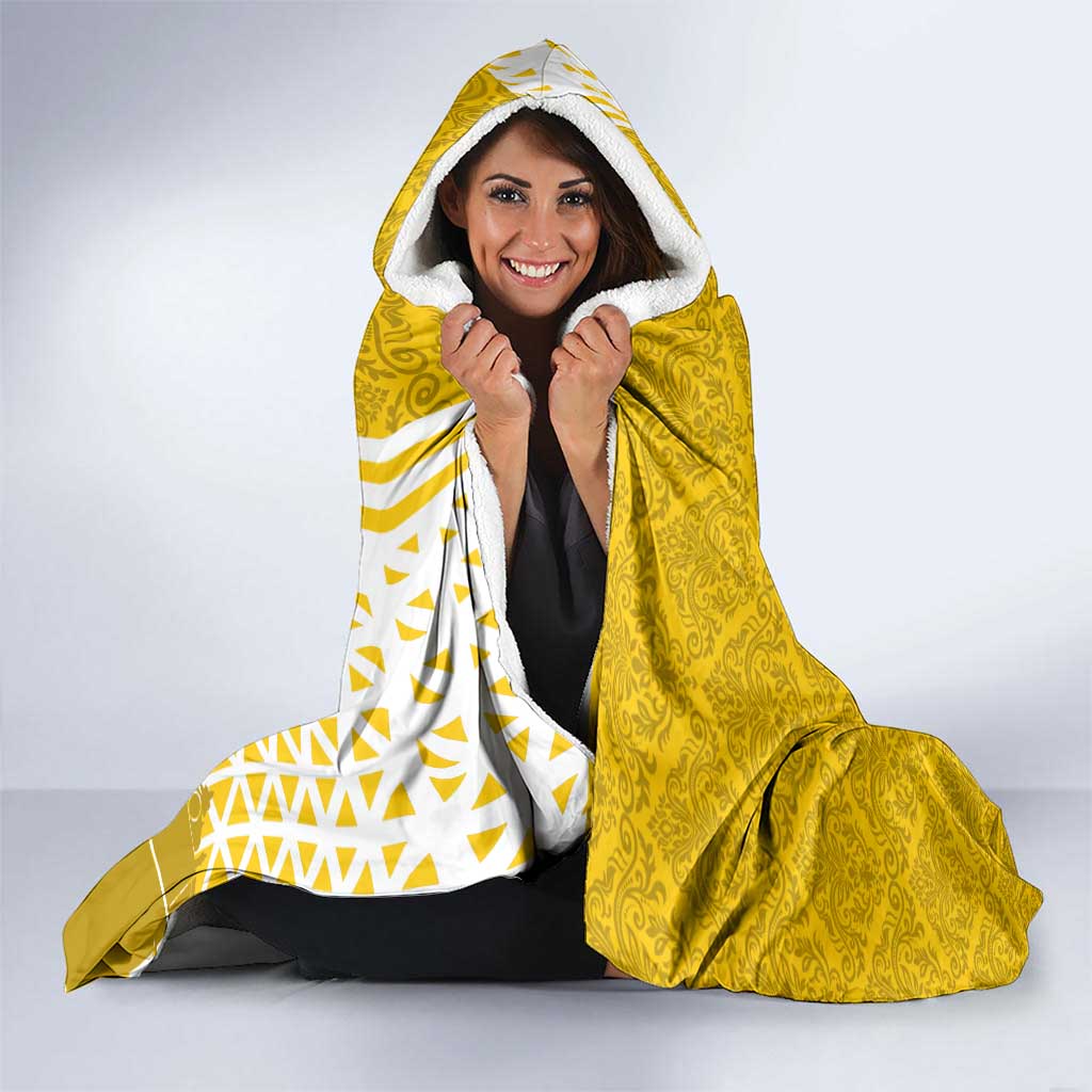 Vatican City Hooded Blanket St. Peter’s Basilica & Papal Emblem Gold Ornate Architecture