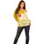 Vatican City Off Shoulder Sweater St. Peter’s Basilica & Papal Emblem Gold Ornate Architecture