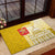 Vatican City Rubber Doormat St. Peter’s Basilica & Papal Emblem Gold Ornate Architecture