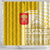 Vatican City Shower Curtain St. Peter’s Basilica & Papal Emblem Gold Ornate Architecture