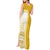 Vatican City Tank Maxi Dress St. Peter’s Basilica & Papal Emblem Gold Ornate Architecture
