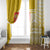 Vatican City Window Curtain St. Peter’s Basilica & Papal Emblem Gold Ornate Architecture