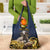 Agnus Dei Lamb of God Grocery Bag Latin Catholic Art with Gold Baroque Accents