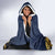 Agnus Dei Lamb of God Hooded Blanket Latin Catholic Art with Gold Baroque Accents
