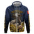 Agnus Dei Lamb of God Hoodie Latin Catholic Art with Gold Baroque Accents