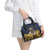 Agnus Dei Lamb of God Shoulder Handbag Latin Catholic Art with Gold Baroque Accents