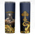 Agnus Dei Lamb of God Skinny Tumbler Latin Catholic Art with Gold Baroque Accents