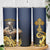 Agnus Dei Lamb of God Skinny Tumbler Latin Catholic Art with Gold Baroque Accents