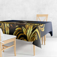 Agnus Dei Lamb of God Tablecloth Latin Catholic Art with Gold Baroque Accents