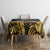 Agnus Dei Lamb of God Tablecloth Latin Catholic Art with Gold Baroque Accents
