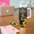 Agnus Dei Lamb of God Tumbler With Handle Latin Catholic Art with Gold Baroque Accents