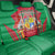 Mauritius Coat of Arms Back Car Seat Cover National Emblem Blended with Traditional Patterns