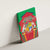 Mauritius Coat of Arms Canvas Wall Art National Emblem Blended with Traditional Patterns