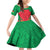 Mauritius Coat of Arms Family Matching Off Shoulder Short Dress and Hawaiian Shirt National Emblem Blended with Traditional Patterns