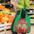 Mauritius Coat of Arms Grocery Bag National Emblem Blended with Traditional Patterns