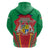 Mauritius Coat of Arms Hoodie National Emblem Blended with Traditional Patterns