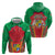 Mauritius Coat of Arms Hoodie National Emblem Blended with Traditional Patterns