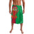Mauritius Coat of Arms Lavalava National Emblem Blended with Traditional Patterns
